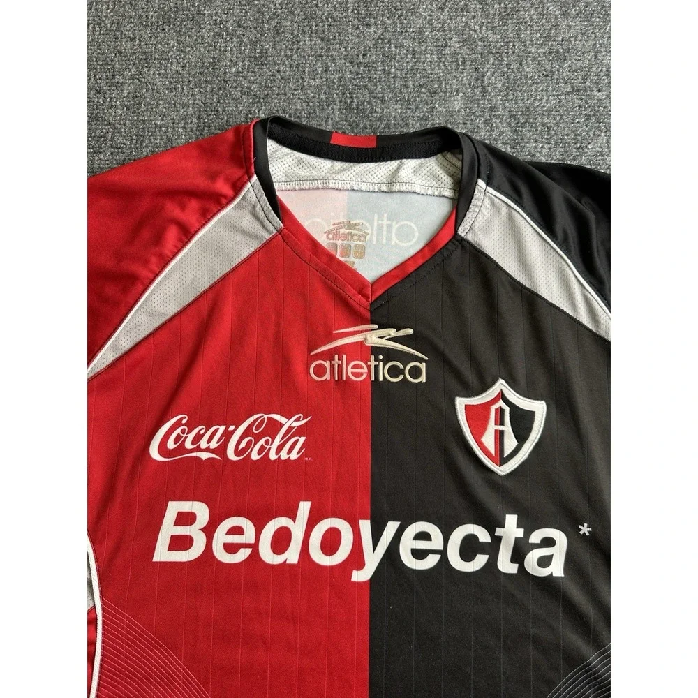 Mens 2007-08 Atletica Atlas FC Liga MX Home Soccer Jersey Made in Mexico, Size L